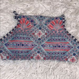 Billabong halter bikini top